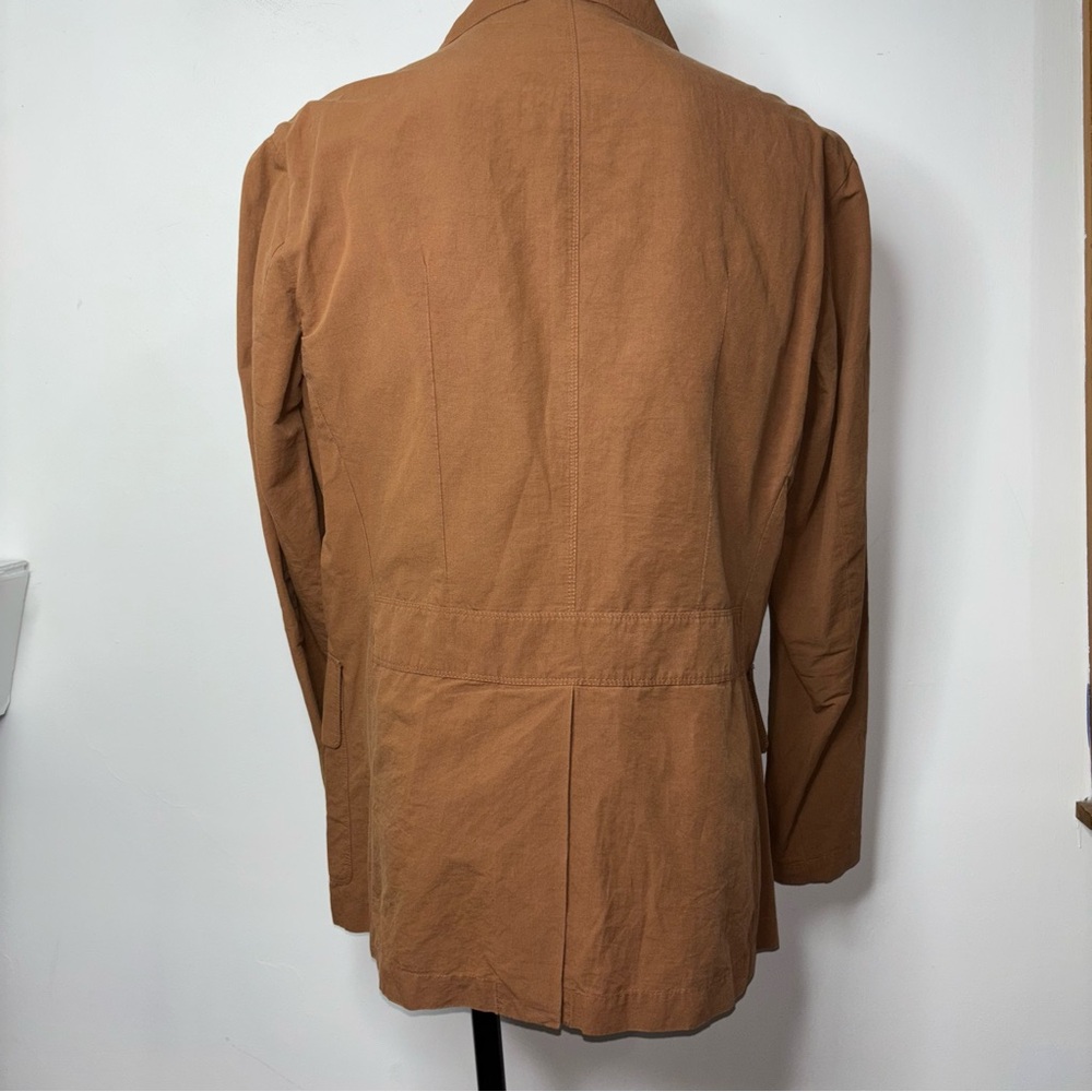 Luis Trenker Linen Cotton Blend Sport Coat Blazer Lightweight Size EUR 52 Italy - Picture 6 of 16